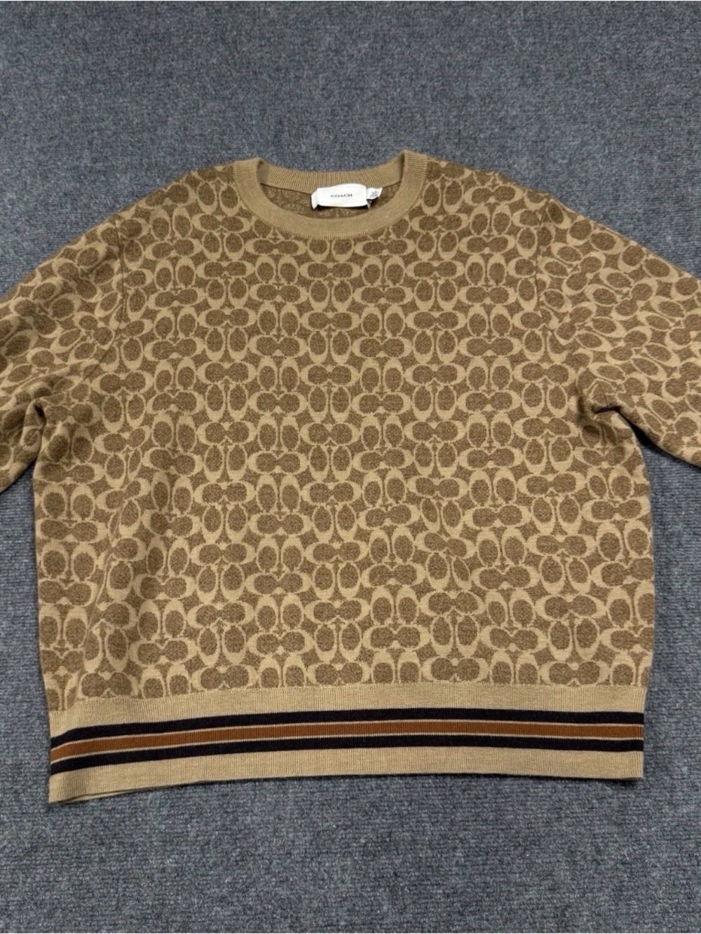 SEASONLESS SIGNATURE COACH SWEATER SIZE XL MEN - Picture 2 of 11